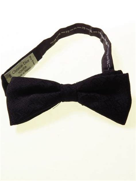 dior bow ties|christian dior ties for men.